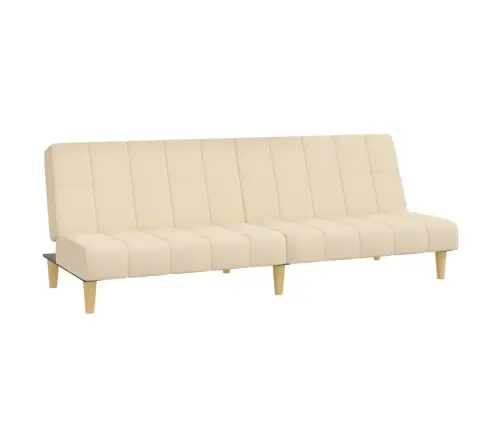 Dvivietė Sofa-Lova, Kreminės Spalvos, Audinys