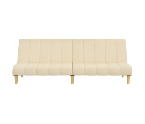 Dvivietė Sofa-Lova, Kreminės Spalvos, Audinys