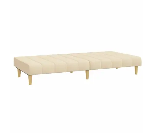 Dvivietė Sofa-Lova, Kreminės Spalvos, Audinys