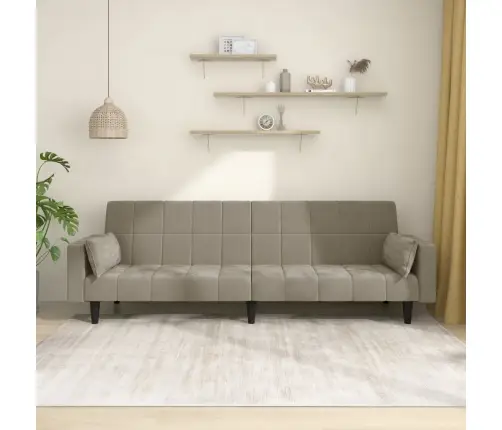 2-Kohaline Diivanvoodi Kahe Padjaga, Helehall, Samet