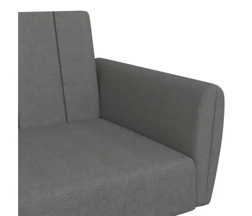 Dvivietė Sofa-Lova, Šviesiai Pilkos Spalvos, Audinys