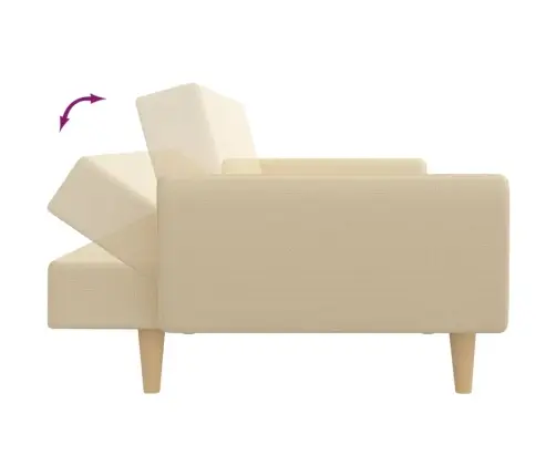 2-Kohaline Diivanvoodi, Kreemjas, Kangas