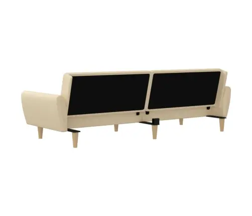 2-Kohaline Diivanvoodi, Kreemjas, Kangas