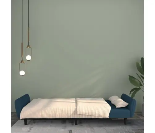 2-Kohaline Diivanvoodi, Sinine, Samet