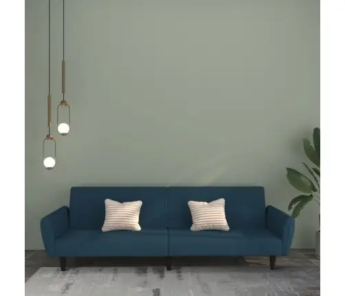 2-Kohaline Diivanvoodi, Sinine, Samet