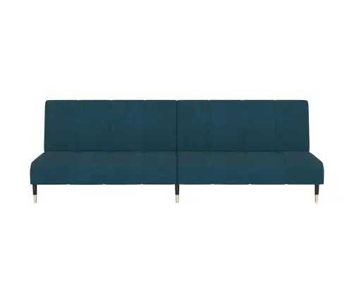2-Vietīga Dīvāngulta, Zils Samts Vidaxl