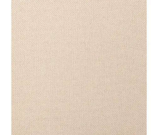 2-Vietīga Dīvāngulta Ar Diviem Spilveniem, Krēmkrāsas Audums Vidaxl