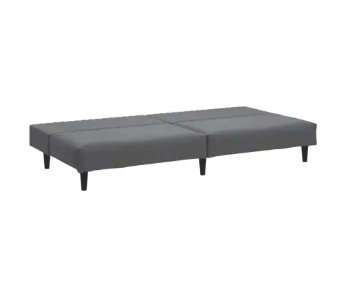 Dvivietė Sofa-Lova, Tamsiai Pilkos Spalvos, Aksomas