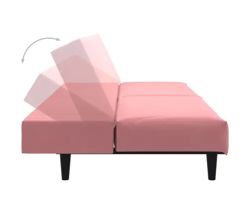 2-Kohaline Diivanvoodi, Roosa, Samet