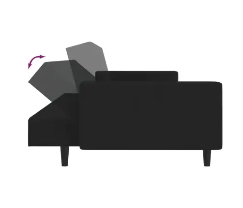 2-Kohaline Diivanvoodi, Must, Samet