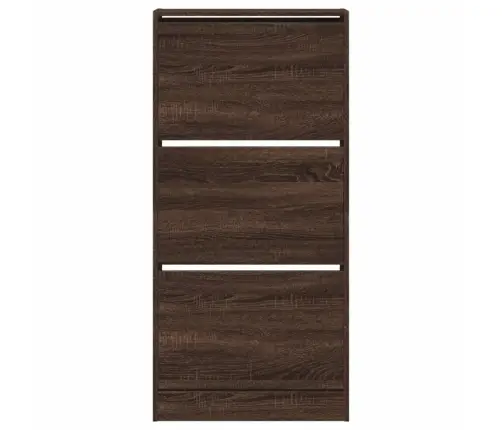 Jalatsikapp, Pruun Tamm, 60 X 21 X 125,5 cm Tehispuit