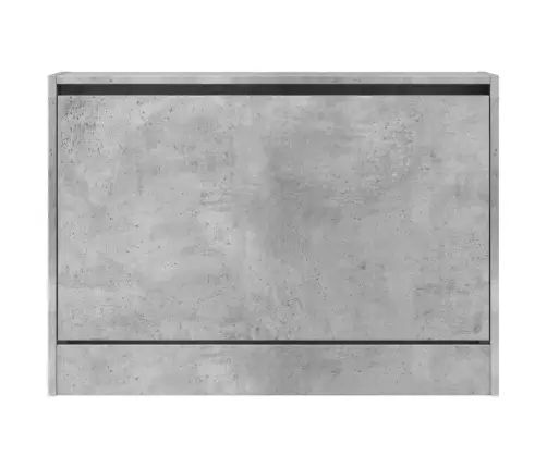 Spintelė Batams, Betono Pilka, 80X21X57cm Apdirbta Mediena