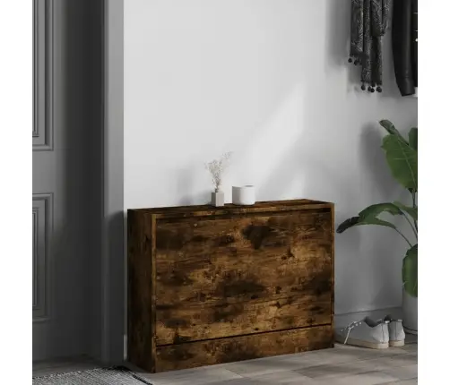 Jalatsikapp, Suitsutatud Tamm, 80 X 21 X 57 cm Tehispuit