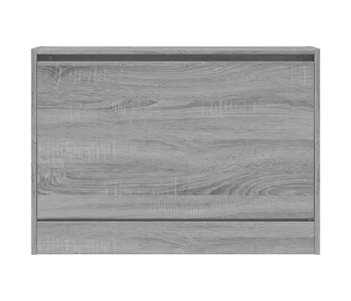 Spintelė Batams, Pilka Ąžuolo, 80X21X57cm Apdirbta Mediena