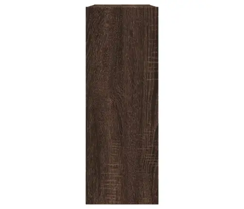 Apavu Skapītis, Brūna Ozola, 80X21X57 Cm, Inženierijas Koks Vidaxl