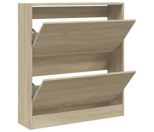 Jalatsikapp, Sonoma Tamm, 80 X 21 X 87,5 cm Tehispuit