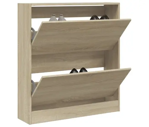 Jalatsikapp, Sonoma Tamm, 80 X 21 X 87,5 cm Tehispuit