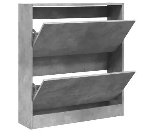 Jalatsikapp, Betoonhall, 80 X 21 X 87,5 cm Tehispuit