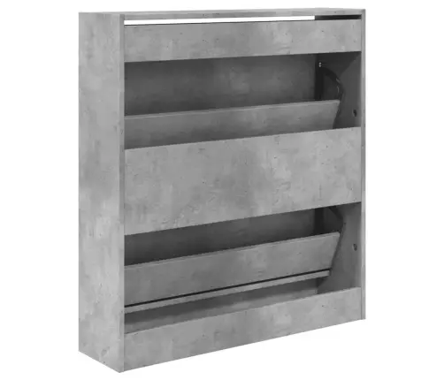 Jalatsikapp, Betoonhall, 80 X 21 X 87,5 cm Tehispuit