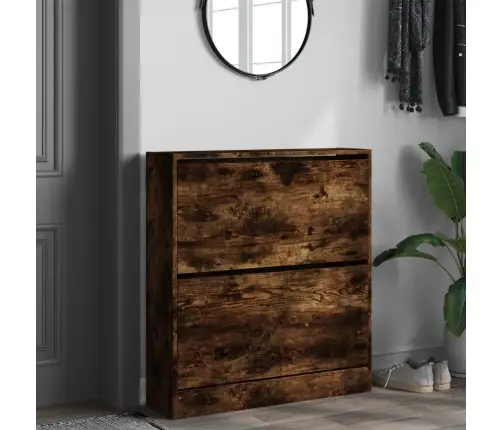 Jalatsikapp, Suitsutatud Tamm, 80 X 21 X 87,5 cm Tehispuit