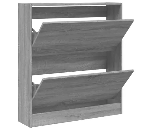 Jalatsikapp, Hall Sonoma Tamm, 80 X 21 X 87,5 cm Tehispuit