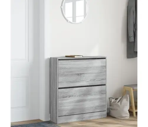 Jalatsikapp, Hall Sonoma Tamm, 80 X 21 X 87,5 cm Tehispuit