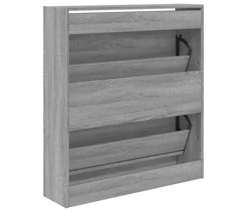 Jalatsikapp, Hall Sonoma Tamm, 80 X 21 X 87,5 cm Tehispuit