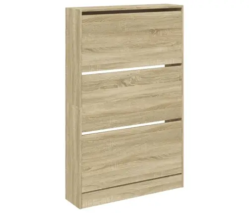 Apavu Skapītis, Ozolkoka, 80X21X125,5 Cm, Inženierijas Koks Vidaxl