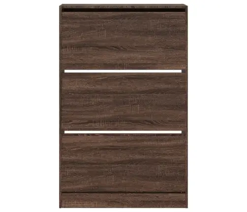 Spintelė Batams, Ruda Ąžuolo, 80X21X125,5cm Apdirbta Mediena