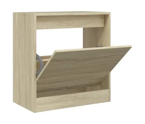 Spintelė Batams, Sonoma Ąžuolo, 60X34X63,5cm Apdirbta Mediena