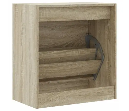 Spintelė Batams, Sonoma Ąžuolo, 60X34X63,5cm Apdirbta Mediena