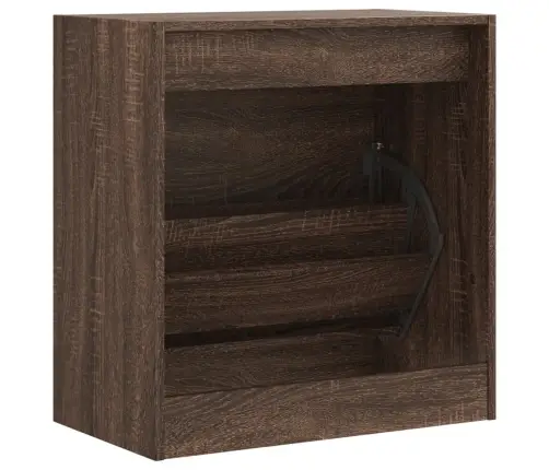 Apavu Skapītis, Ozolkoka, 60X34X63,5 Cm, Inženierijas Koks Vidaxl