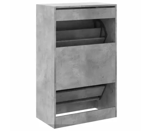 Jalatsikapp, Betoonhall, 60 X 34 X 96,5 cm Tehispuit