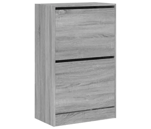 Jalatsikapp, Hall Sonoma Tamm, 60 X 34 X 96,5 cm Tehispuit