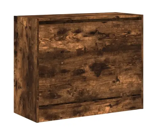 Apavu Skapītis, Ozolkoka Krāsa, 80X34X63 Cm, Inženierijas Koks Vidaxl