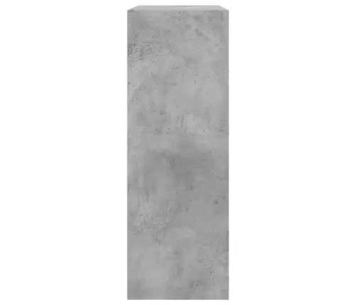 Spintelė Batams, Betono Pilka, 80X34X96,5cm Apdirbta Mediena