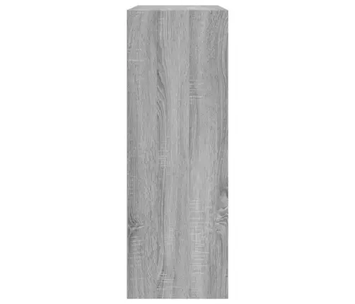 Spintelė Batams, Pilka Ąžuolo, 80X34X96,5cm Apdirbta Mediena