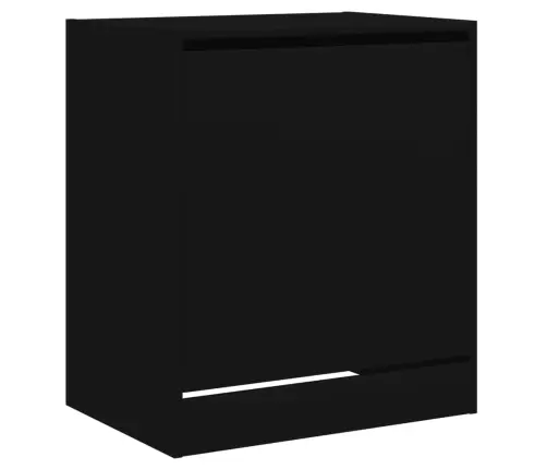 Jalatsikapp, Must, 60 X 42 X 69 cm Tehispuit