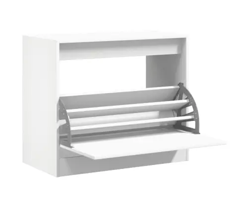 Spintelė Batams, Baltos Spalvos, 80X42X69cm Apdirbta Mediena