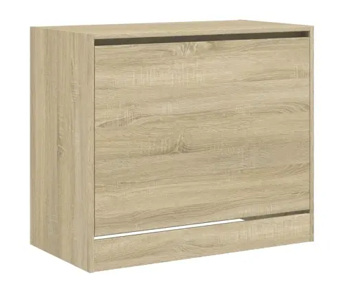 Apavu Skapītis, Ozolkoka Krāsa, 80X42X69 Cm, Inženierijas Koks Vidaxl