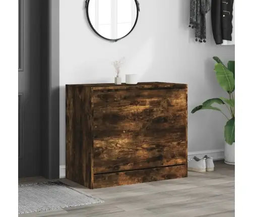 Spintelė Batams, Dūminio Ąžuolo, 80X42X69cm Apdirbta Mediena