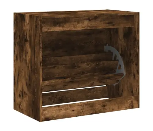 Spintelė Batams, Dūminio Ąžuolo, 80X42X69cm Apdirbta Mediena