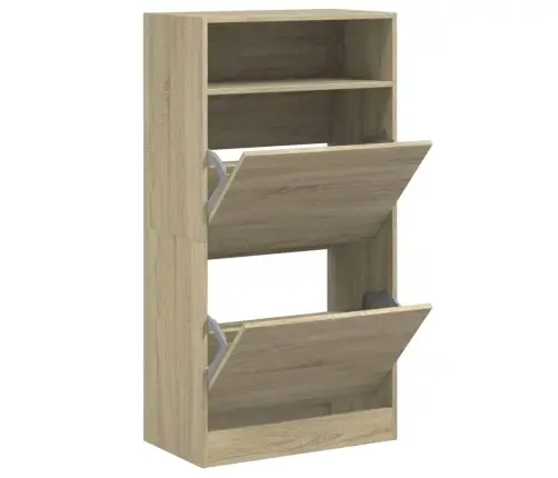 Jalatsikapp, Sonoma Tamm, 60 X 34 X 116 cm Tehispuit