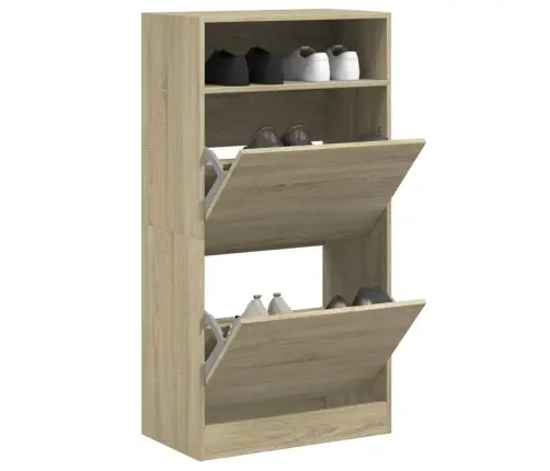 Jalatsikapp, Sonoma Tamm, 60 X 34 X 116 cm Tehispuit