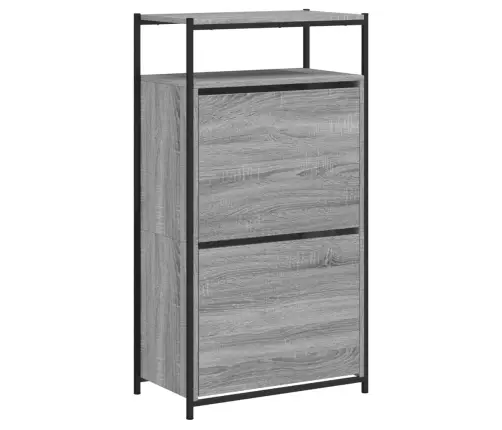 Jalatsikapp, Hall Sonoma Tamm, 60 X 34 X 112 cm Tehispuit