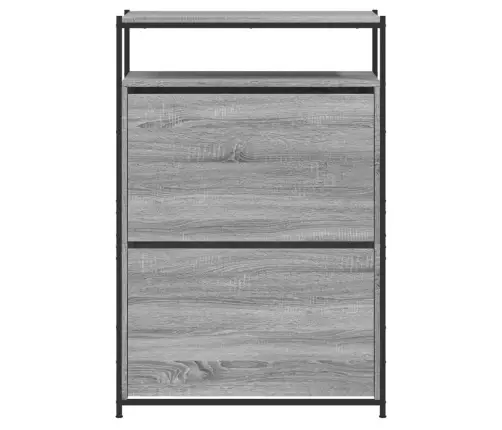 Jalatsikapp, Hall Sonoma Tamm, 75 X 34 X 112 cm Tehispuit