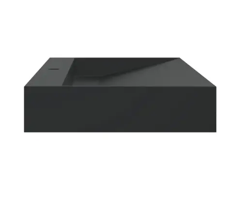 Izlietne, 120X46X11 Cm, Minerālu Un Marmora Materiāls, Melna Vidaxl