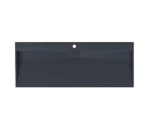 Izlietne, 120X46X11 Cm, Minerālu Un Marmora Materiāls, Balta Vidaxl