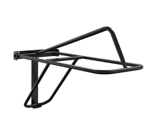 Kokkupandav Sadula Raam, Seinale Kinnitatav, Must, Raud