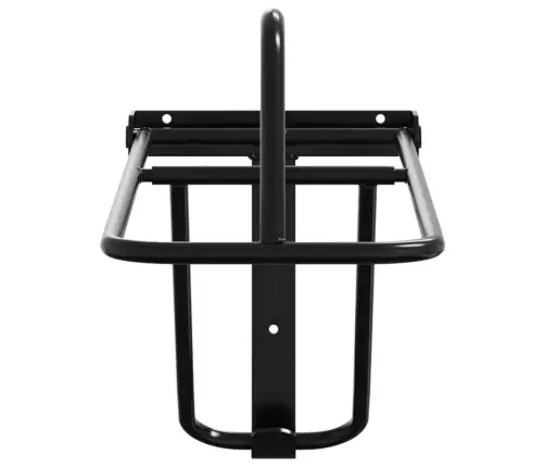 Kokkupandav Sadula Raam, Seinale Kinnitatav, Must, Raud